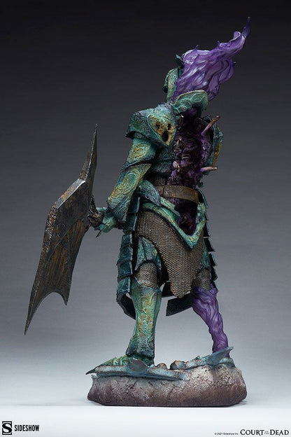 SIDESHOW - Court of The Dead Premium Format Figure Oathbreaker Strÿfe Fallen Mortis Knight SS300758