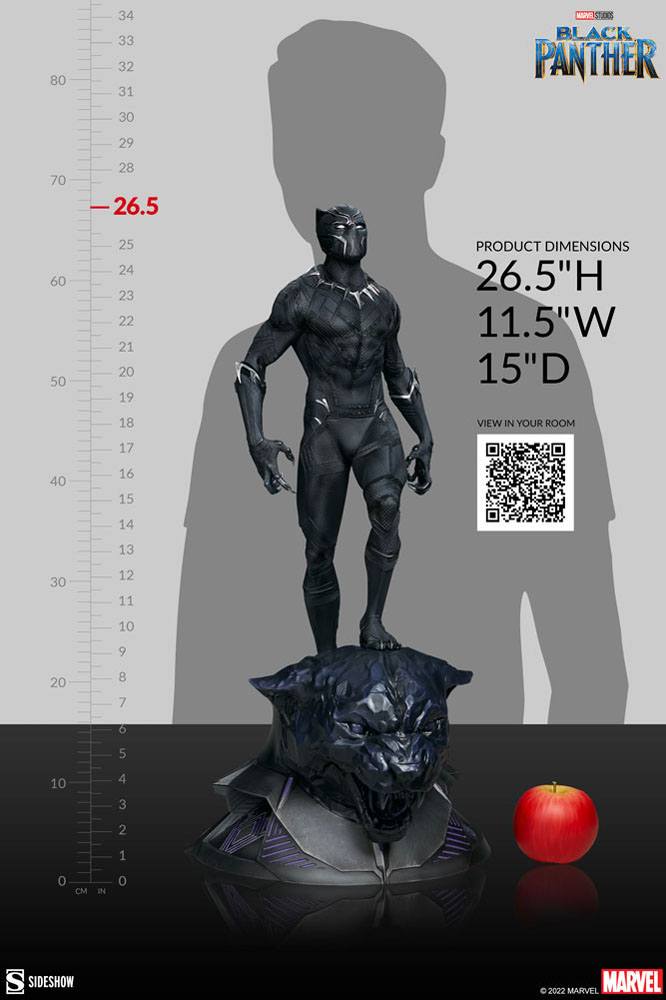 SIDESHOW - Marvel - Premium Format Statue 1:4 Black Panther