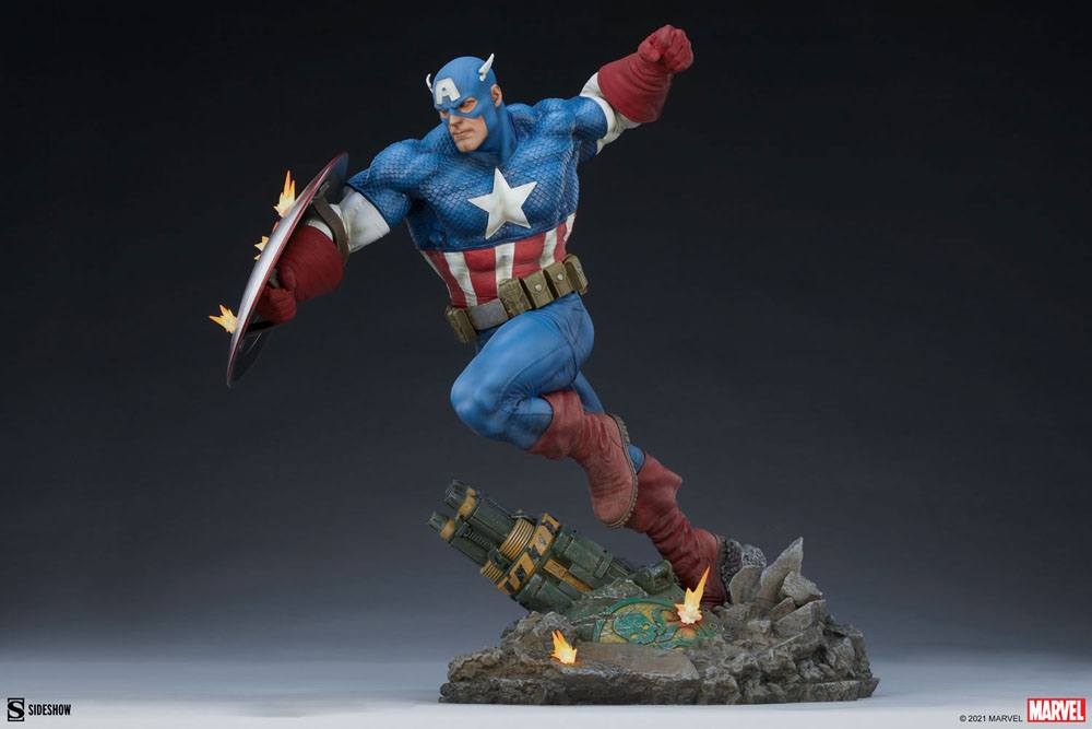 SIDESHOW - Marvel - Premium Format Statue Captain America SS300765