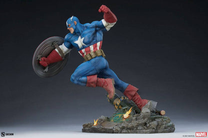 SIDESHOW - Marvel - Premium Format Statue Captain America SS300765