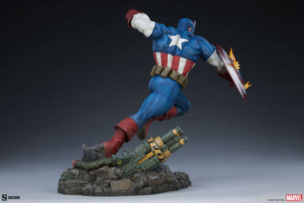 SIDESHOW - Marvel - Premium Format Statue Captain America SS300765