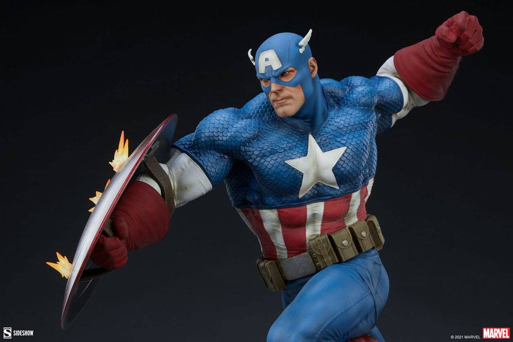 SIDESHOW - Marvel - Premium Format Statue Captain America SS300765