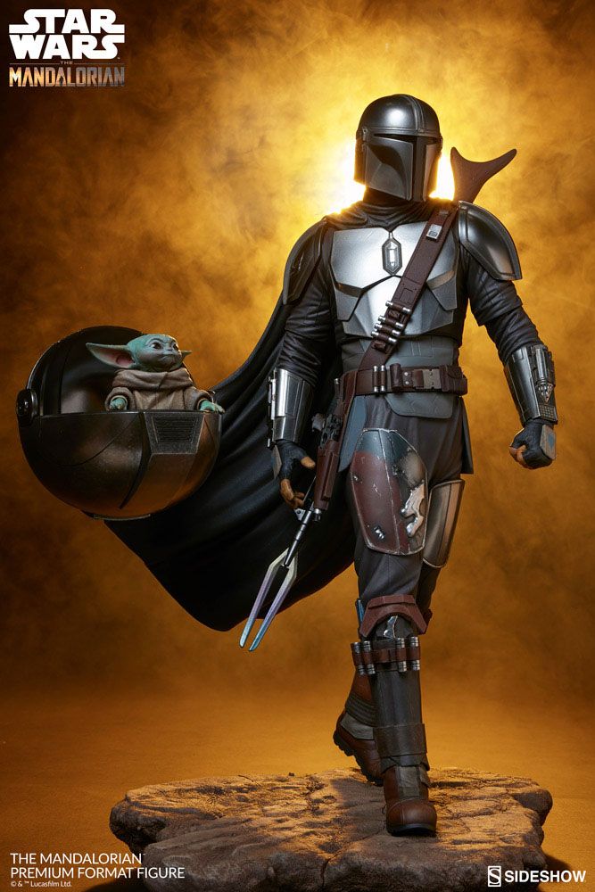 SIDESHOW - Star Wars The Mandalorian Premium Format Figure The Mandalorian SS300786