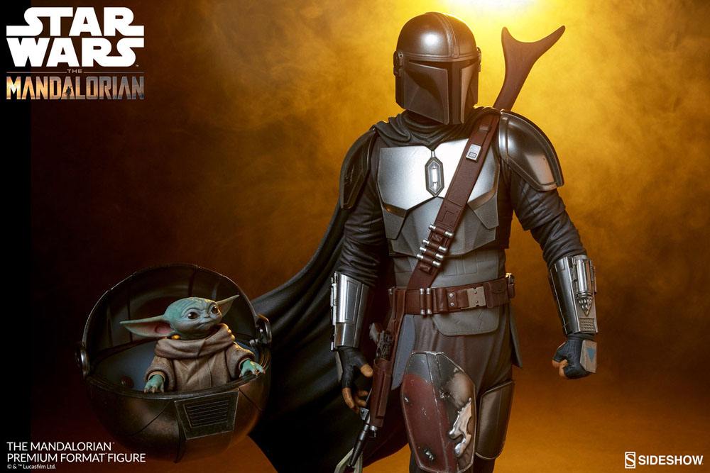 SIDESHOW - Star Wars The Mandalorian Premium Format Figure The Mandalorian SS300786