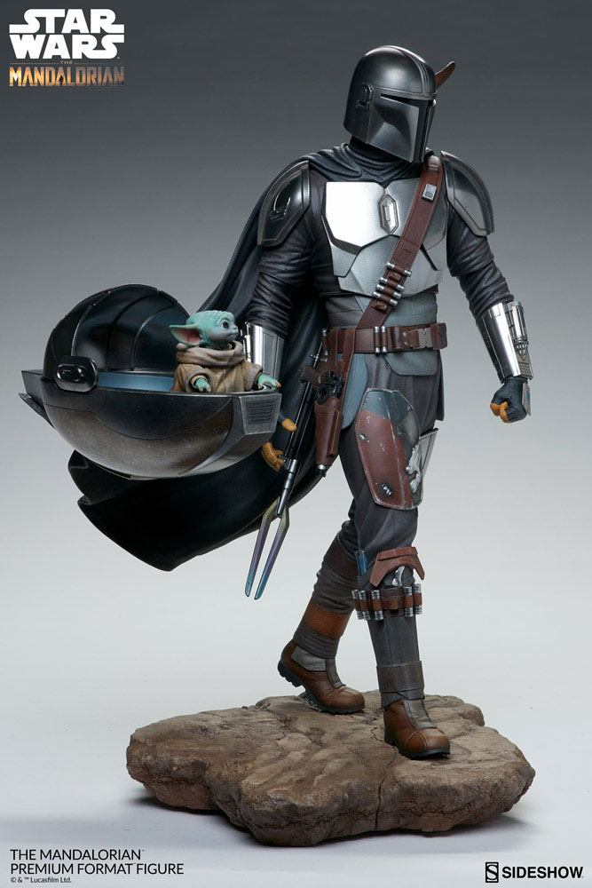 SIDESHOW - Star Wars The Mandalorian Premium Format Figure The Mandalorian SS300786