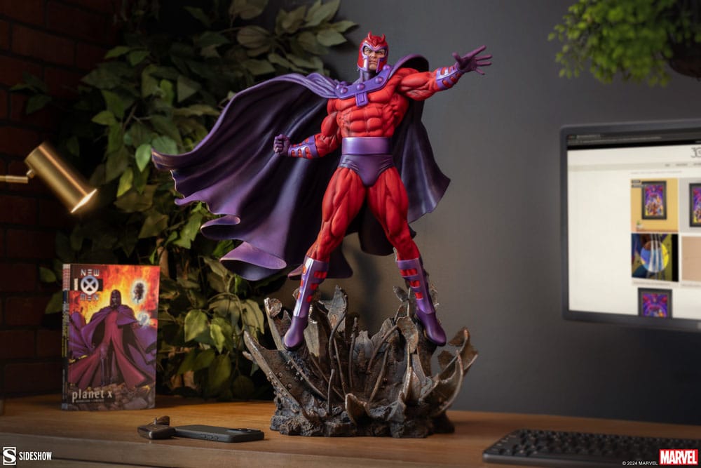 SIDESHOW - Marvel Premium Format Statue Magneto: Master of Magnetism