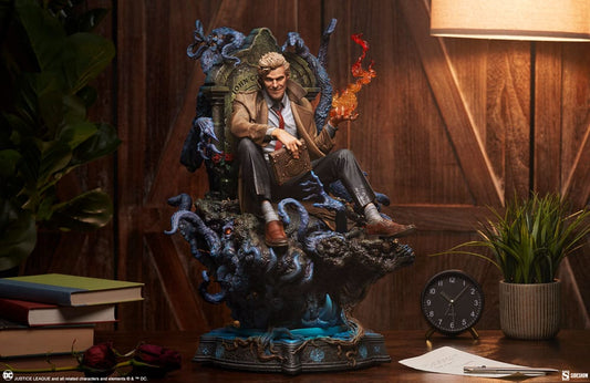 SIDESHOW - DC Comics Premium Format Statue John Constantine: Just Another Exorcism Hangover
