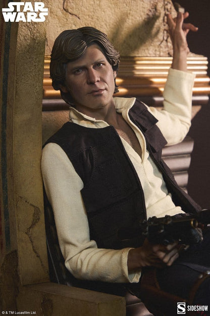 SIDESHOW - Star Wars Episode IV Mixed Media Premium Format Figure Han Solo: Sorry About the Mess
