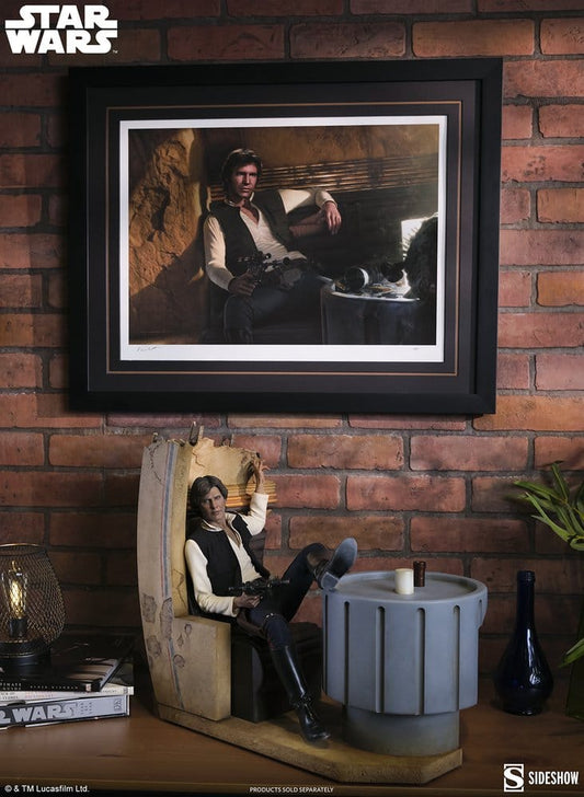 SIDESHOW - Star Wars Episode IV Mixed Media Premium Format Figure Han Solo: Sorry About the Mess
