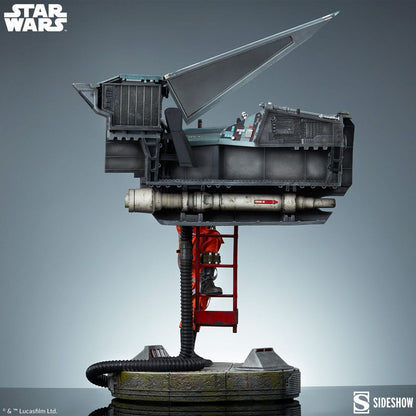 SIDESHOW - Star Wars Premium Format Statue Luke Skywalker & X-Wing: Red Five, Standing By