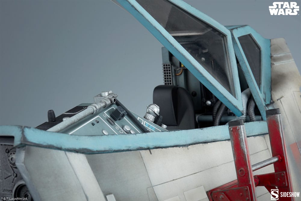 SIDESHOW - Star Wars Premium Format Statue Luke Skywalker & X-Wing: Red Five, Standing By