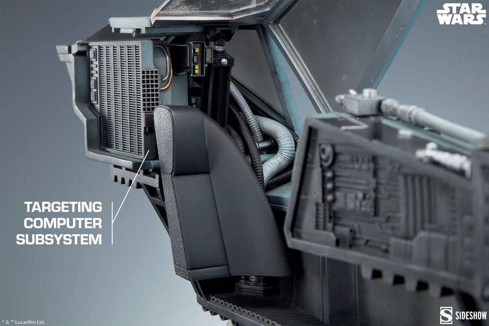 SIDESHOW - Star Wars Premium Format Statue Luke Skywalker & X-Wing: Red Five, Standing By