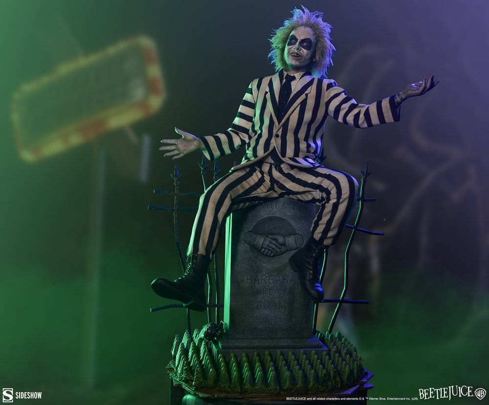 SIDESHOW - Beetlejuice Premium Format Mixed Media Statue Beetlejuice