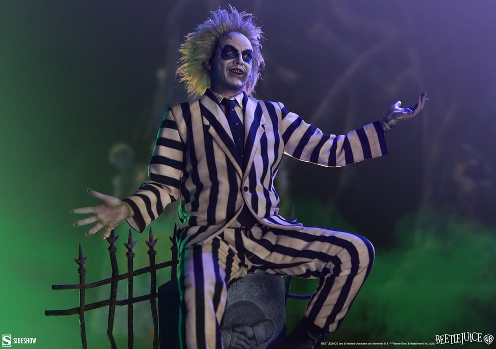 SIDESHOW - Beetlejuice Premium Format Mixed Media Statue Beetlejuice