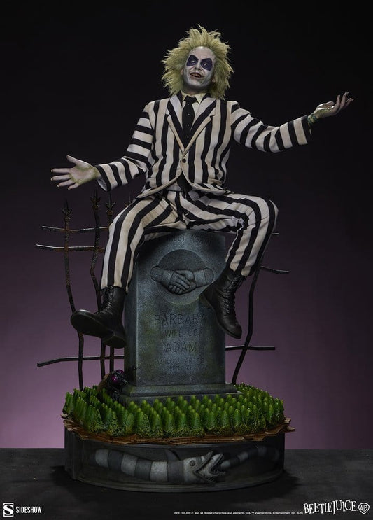 SIDESHOW - Beetlejuice Premium Format Mixed Media Statue Beetlejuice