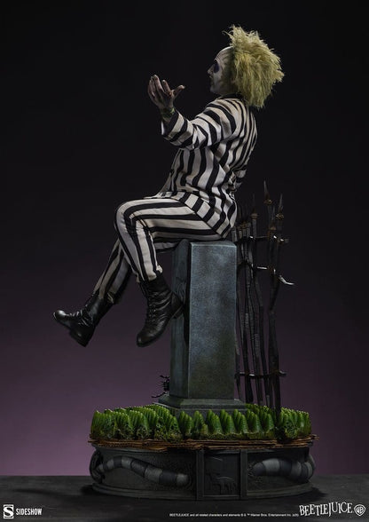 SIDESHOW - Beetlejuice Premium Format Mixed Media Statue Beetlejuice