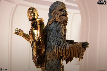 SIDESHOW - Star Wars Premium Format Figure Chewbacca and C-3PO