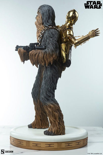 SIDESHOW - Star Wars Premium Format Figure Chewbacca and C-3PO