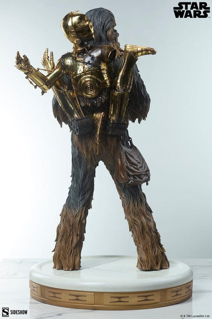 SIDESHOW - Star Wars Premium Format Figure Chewbacca and C-3PO