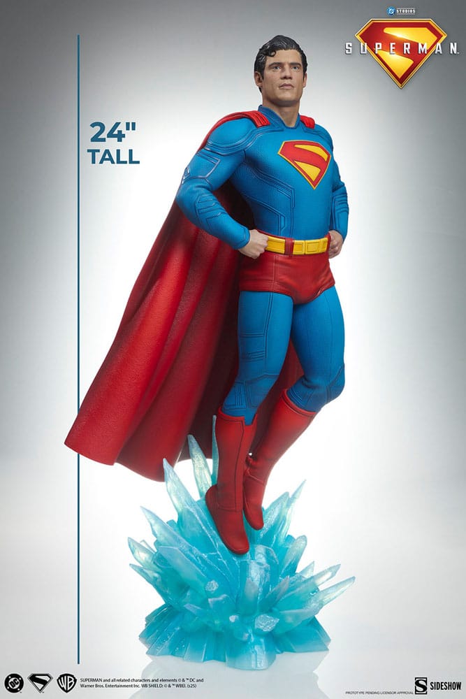 SIDESHOW - Superman (2025) Premium Format Statues Superman 61 cm & Krypto 23 cm Bundle
