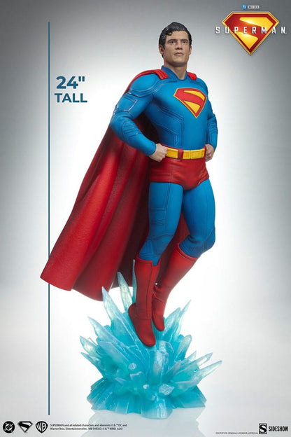 SIDESHOW - Superman (2025) Premium Format Statues Superman 61 cm & Krypto 23 cm Bundle