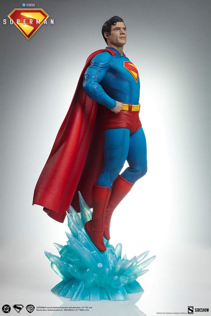 SIDESHOW - Superman (2025) Premium Format Statues Superman 61 cm & Krypto 23 cm Bundle