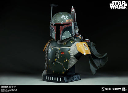 SIDESHOW - Star Wars - Boba Fett Life Size Bust SS400082