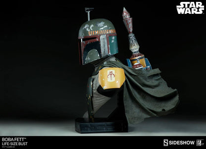 SIDESHOW - Star Wars - Boba Fett Life Size Bust SS400082