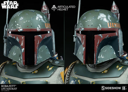 SIDESHOW - Star Wars - Boba Fett Life Size Bust SS400082