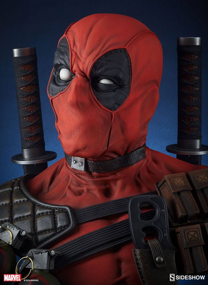 SIDESHOW - Marvel - Comics Bust 1:1 Deadpool