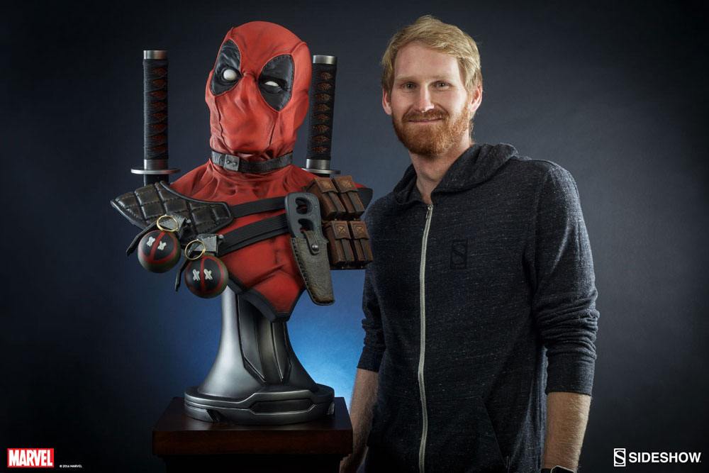 SIDESHOW - Marvel - Comics Bust 1:1 Deadpool