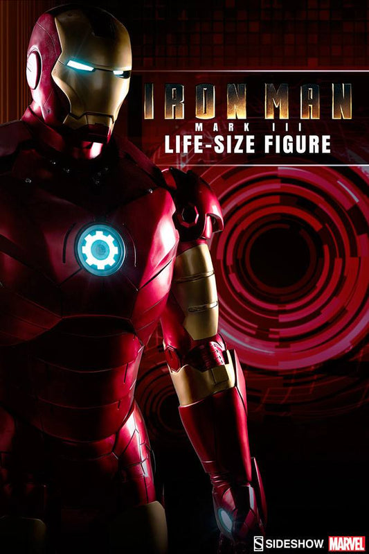 SIDESHOW - Iron Man Life-Size Statue Iron Man Mark III
