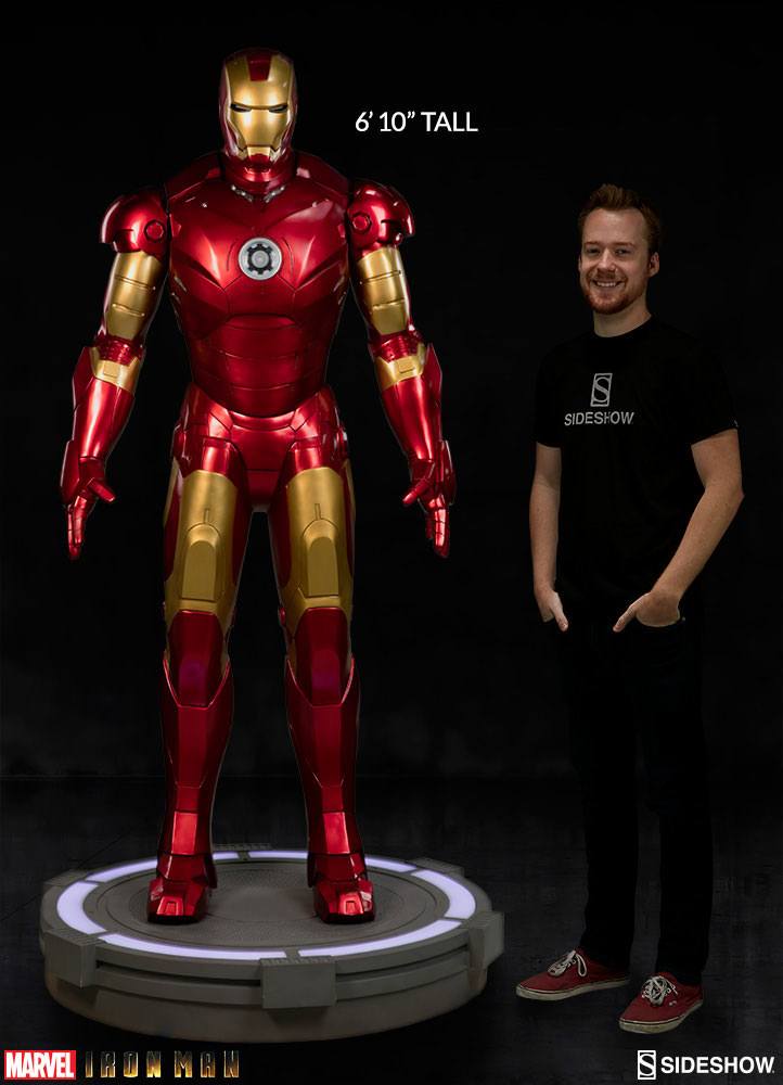 SIDESHOW - Marvel - Iron Man Life-Size Statue Iron Man Mark III