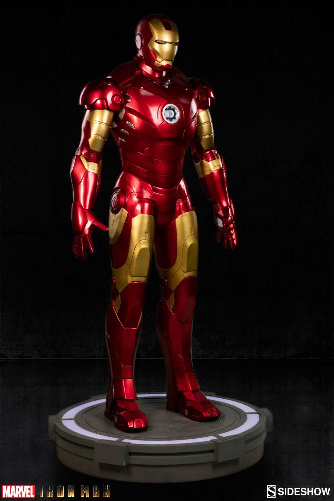 SIDESHOW - Marvel - Iron Man Life-Size Statue Iron Man Mark III