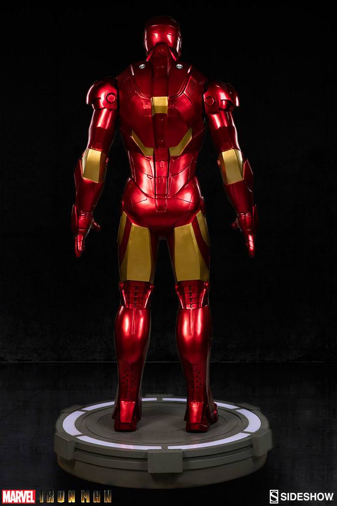 SIDESHOW - Marvel - Iron Man Life-Size Statue Iron Man Mark III