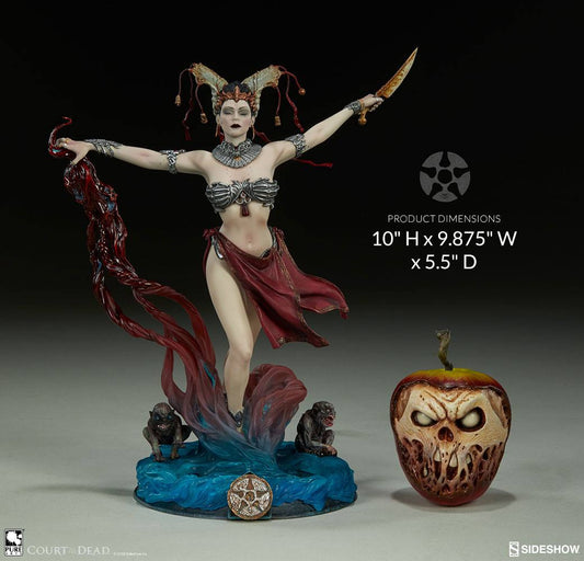 SIDESHOW - Court of The Dead Pvc Statue Gethsemoni - Queens Counjuring 25 cm