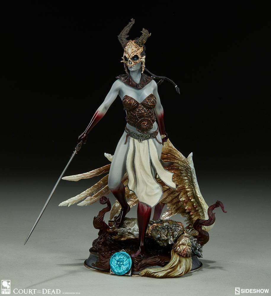 SIDESHOW - Court of The Dead Pvc Statue Kier - Valkiries Revenge 27 cm