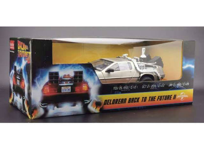 SUN STAR - Back to the Future II Die Cast Model 1/18 1983 DeLorean