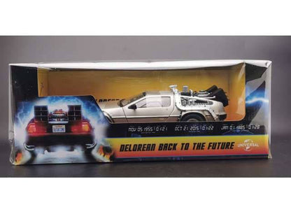 SUN STAR - Back to the Future Die Cast Model 1/18 1983 DeLorean