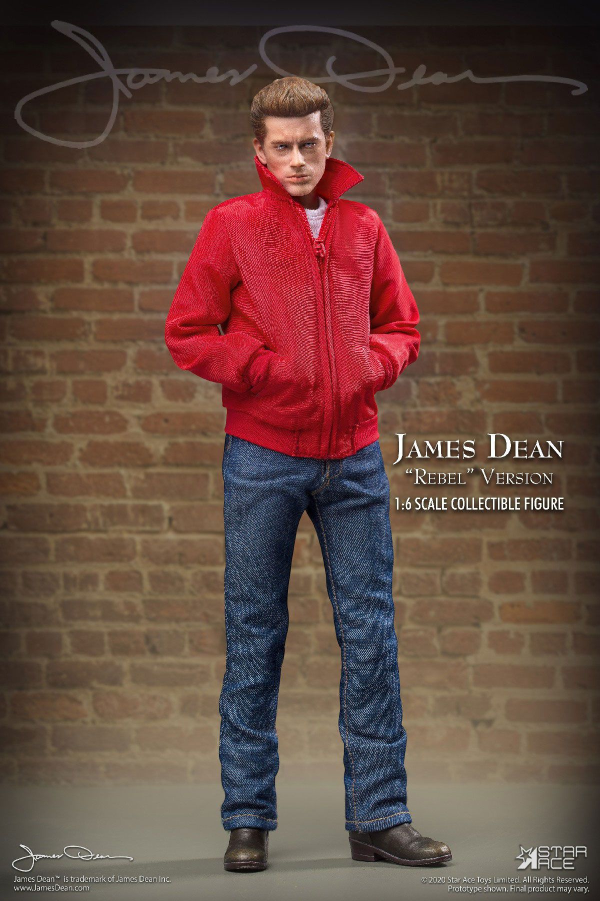 STAR ACE - James Dean Action Doll 1:6 James Dean Rebel Ver
