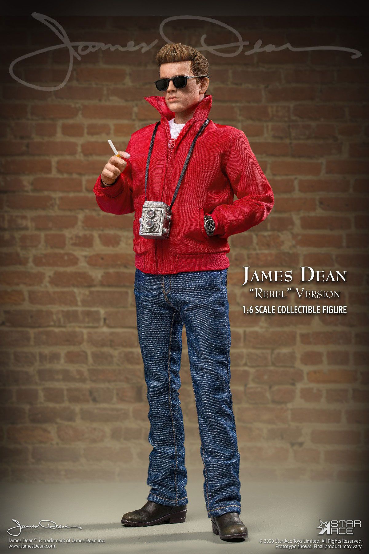 STAR ACE - James Dean Action Doll 1:6 James Dean Rebel Ver