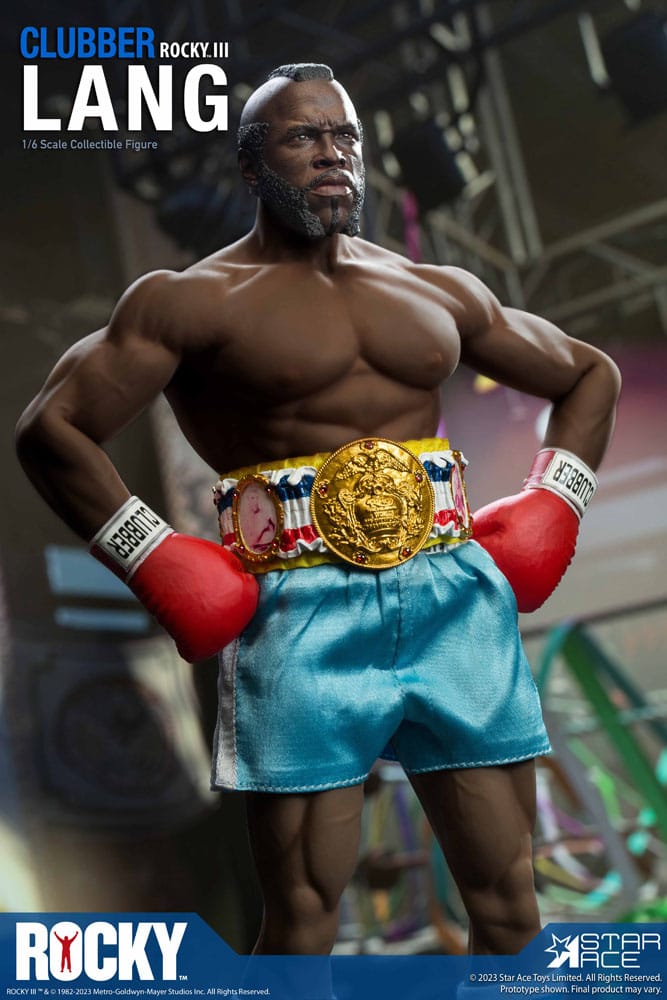 STAR ACE - Rocky III Clubber Lang 1:6 Action Doll DeLuxe Ver