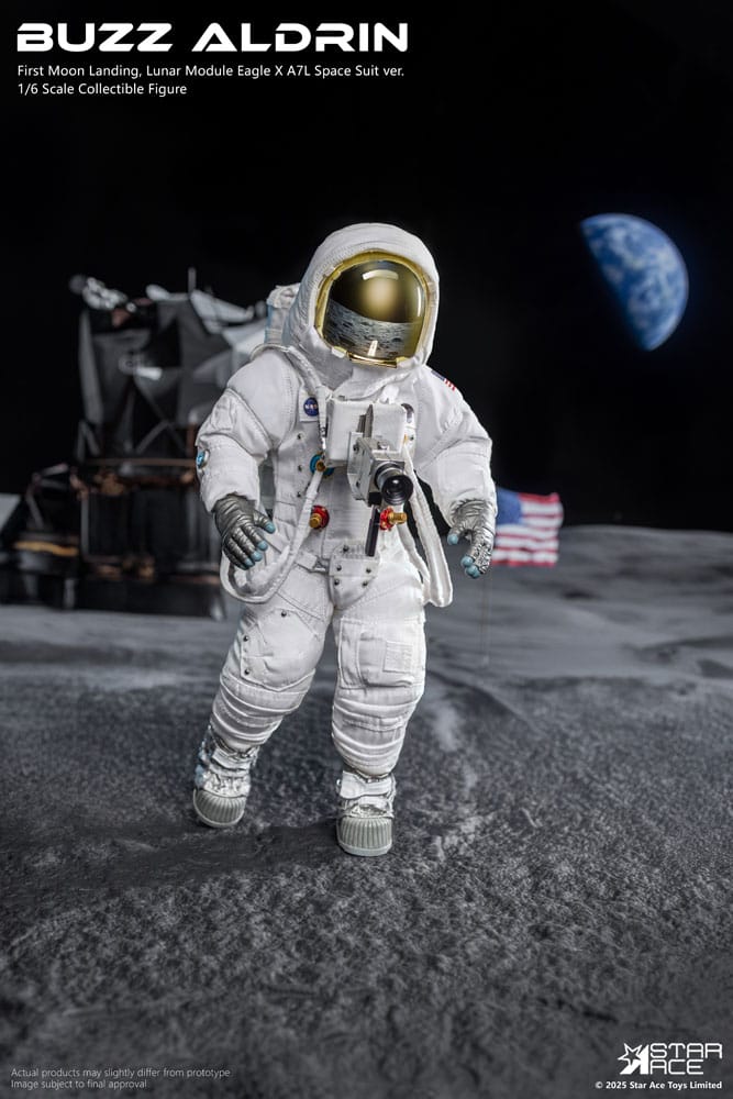 STAR ACE - NASA Apollo 11 Action Figure 1/6 Buzz Aldrin