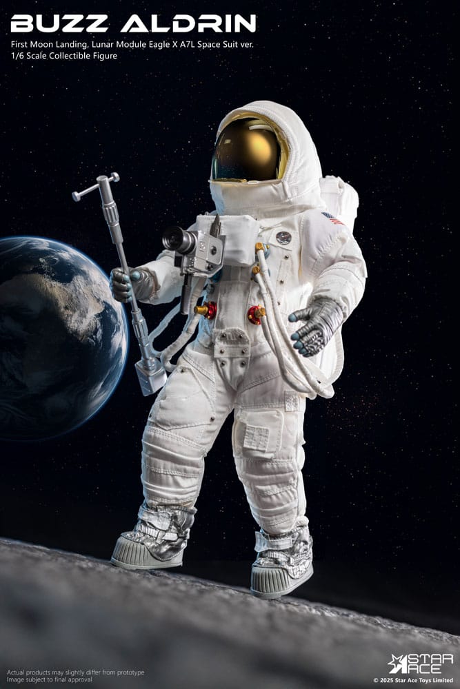 STAR ACE - NASA Apollo 11 Action Figure 1/6 Buzz Aldrin