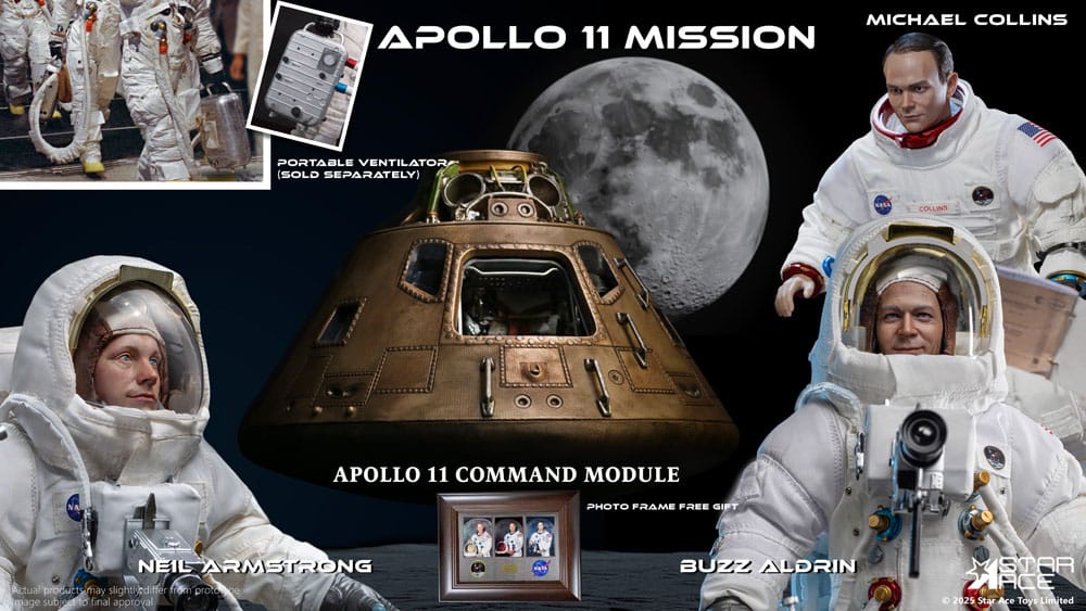STAR ACE - NASA Apollo 11 Action Figure 1/6 Buzz Aldrin