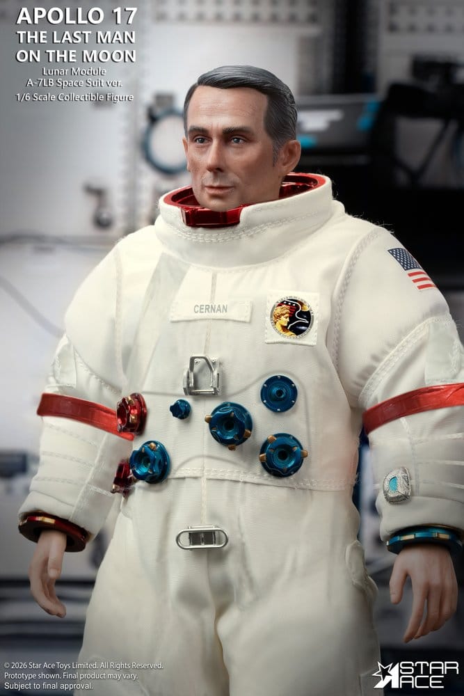 STAR ACE - NASA Apollo 17 Action Figure 1/6 The Last Man on the Moon