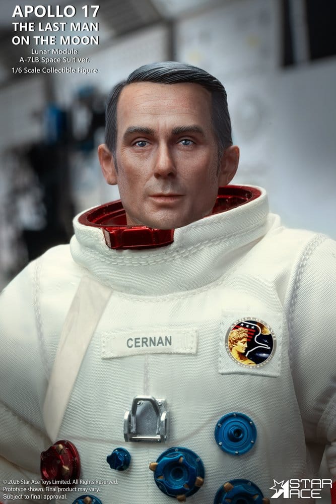 STAR ACE - NASA Apollo 17 Action Figure 1/6 The Last Man on the Moon