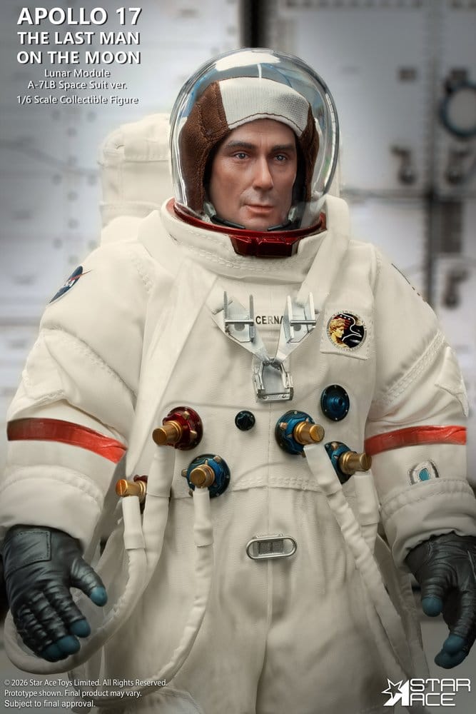 STAR ACE - NASA Apollo 17 Action Figure 1/6 The Last Man on the Moon
