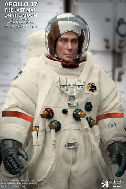STAR ACE - NASA Apollo 17 Action Figure 1/6 The Last Man on the Moon