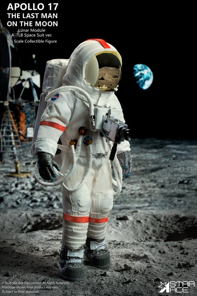 STAR ACE - NASA Apollo 17 Action Figure 1/6 The Last Man on the Moon